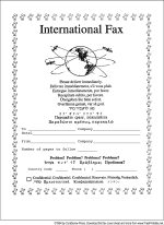 International Fax