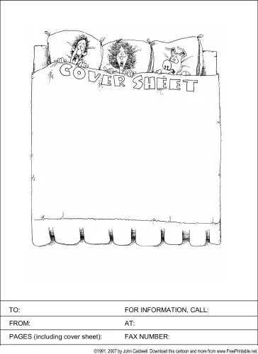 Cover Sheet fax cover sheet