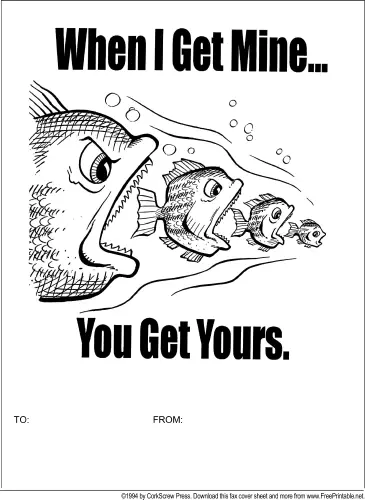Payment is Forthcoming fax cover sheet