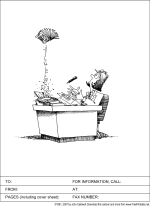 Exploding Fax Machine