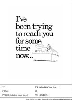 Trying to Reach You